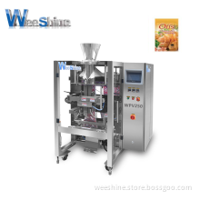 Electric Automatic WPV250 Vertical Packing Machine For Candy Nut Granule Sealing Weighing With Vaccum Pouch Bagging
